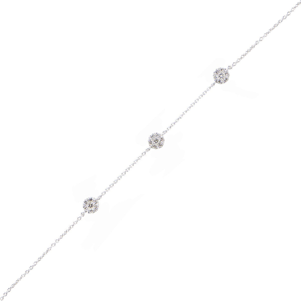 (SOLD) Diamond Mini Bracelet #162