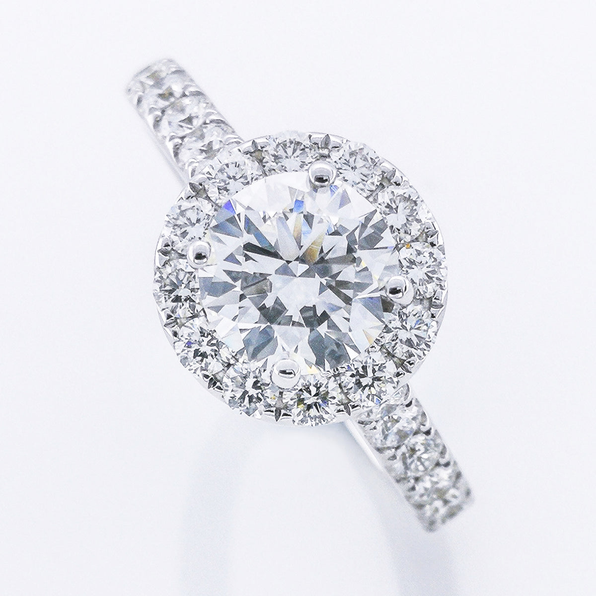 Diamond Halo Ring Sty #341