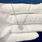 GIA Natural Diamond Pendant in 18KW #228