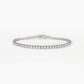 Natural Diamond Tennis Bracelet #235