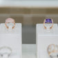 (SOLD) Rose Quartz with Diamond Ring #2