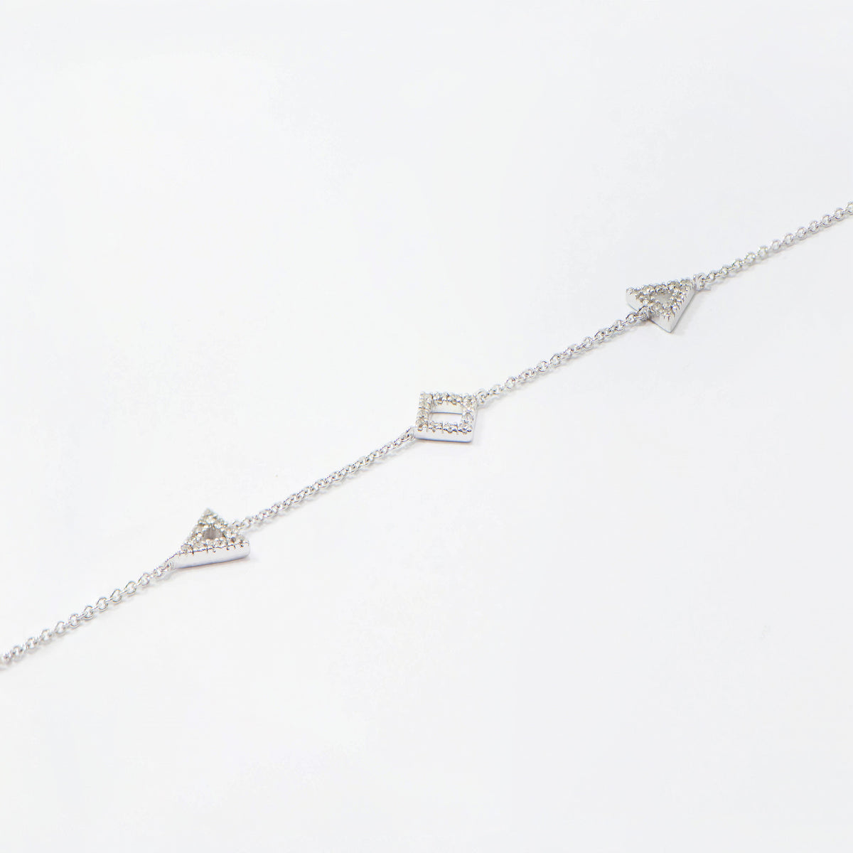 (SOLD) Diamond Mini Bracelet #161