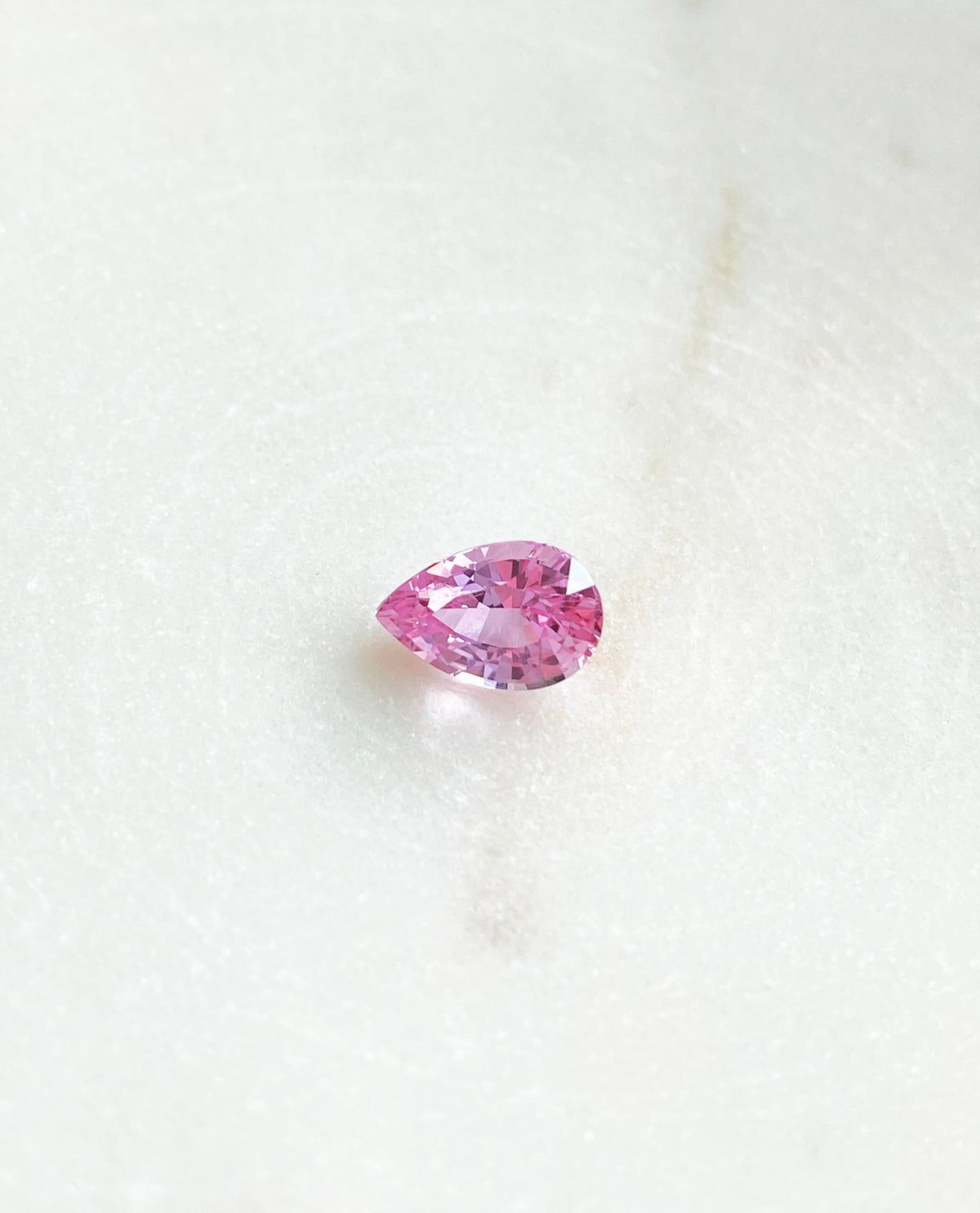 Pink Sapphire Pear Shaped 1.45ct