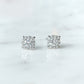 (SOLD) Diamond Halo Stud Earrings 0.34ct #39